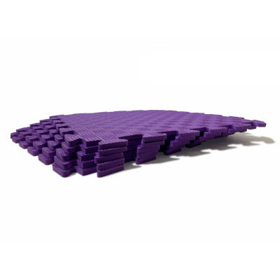 Мягкий пол пазл 50х50х1,2 см Фиолетовый