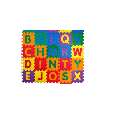Дитячий килимок алфавіт 26 пазлів 30*30*12 мм