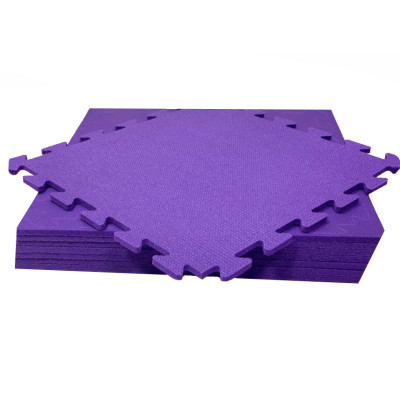 Мягкий пол пазл 50*50*1 см Фиолетовый