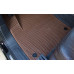 Материал для изготовления автоковриков (EVA листовой) КОРИЧНЕВЫЙ РОМБ  100х150 см толщина 10 мм