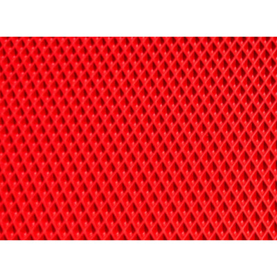 Материал для изготовления автоковриков (EVA листовой) КРАСНЫЙ РОМБ  100х150 см толщина 10 мм
