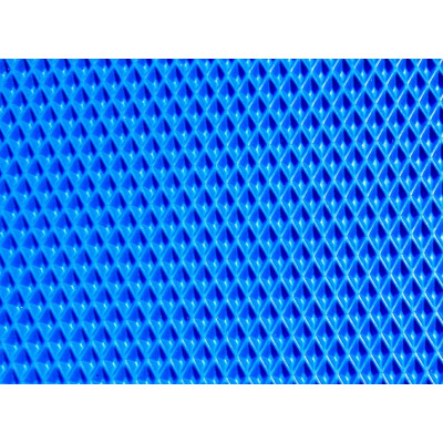 Материал для изготовления автоковриков (EVA листовой) СИНИЙ РОМБ  100х150 см толщина 10 мм