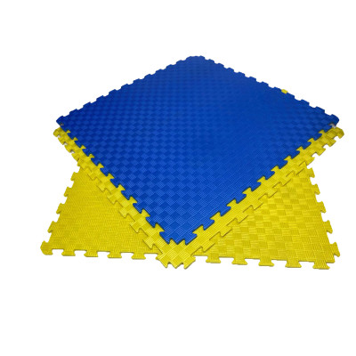 'Ігроленд BIG' дитячий килимок пазл 100х100x1.2см. жовтий
